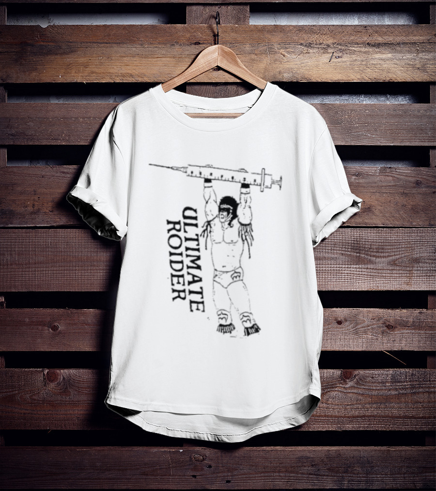 Ultimate Roider Wrestling Syringe Bodybuilder T-Shirt