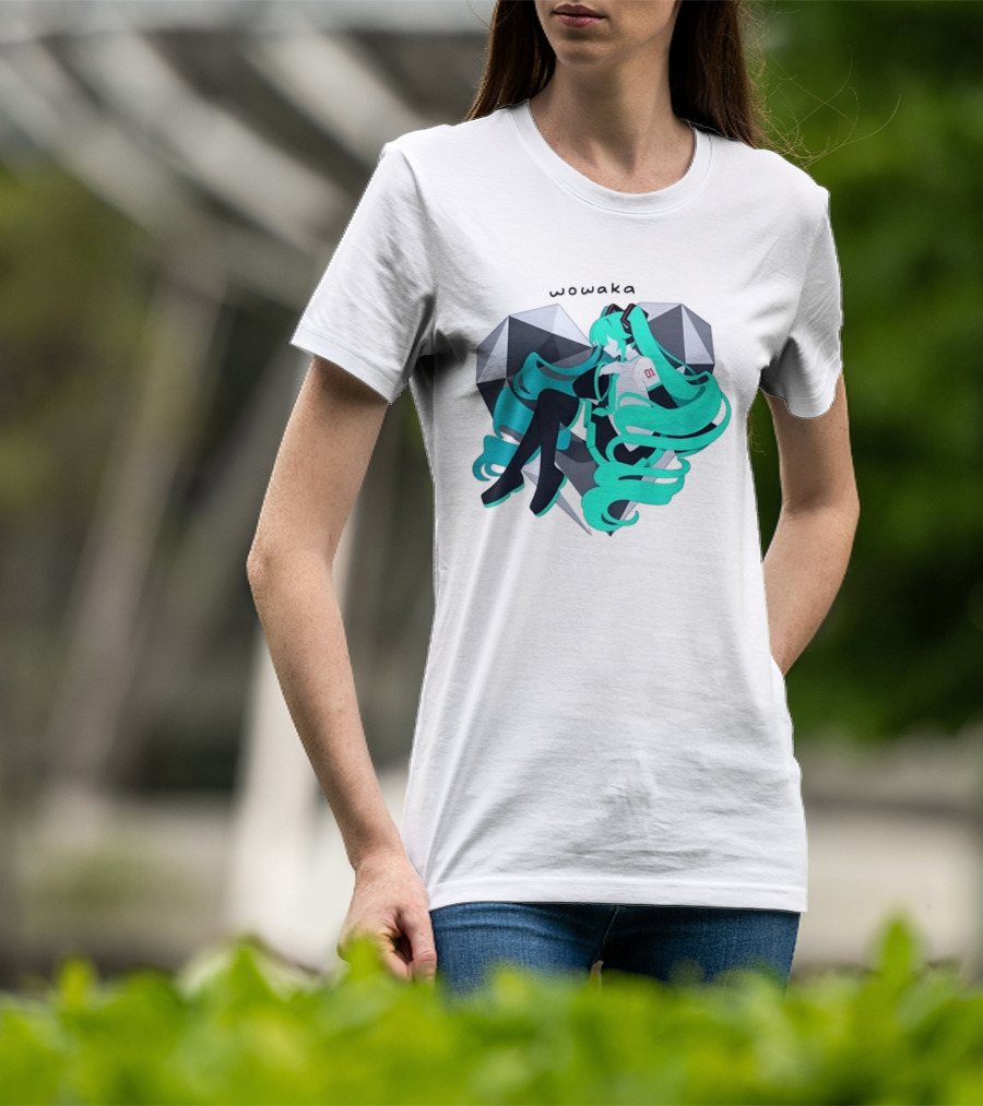 Wowaka 01 Hatsune Miku Heart Vocaloid Anime T-Shirt