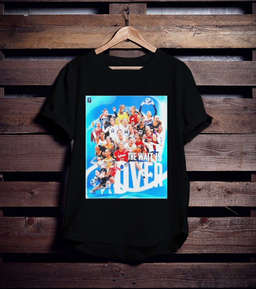 2026 NCAA DI Women's Volleyball Championship The Wait Is Over T-Shirt