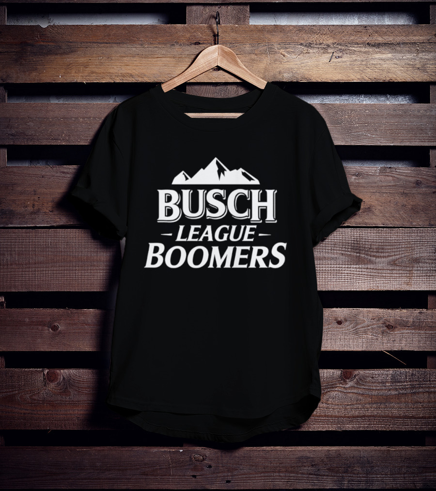Busch League Boomers Mountain Beer T-Shirt