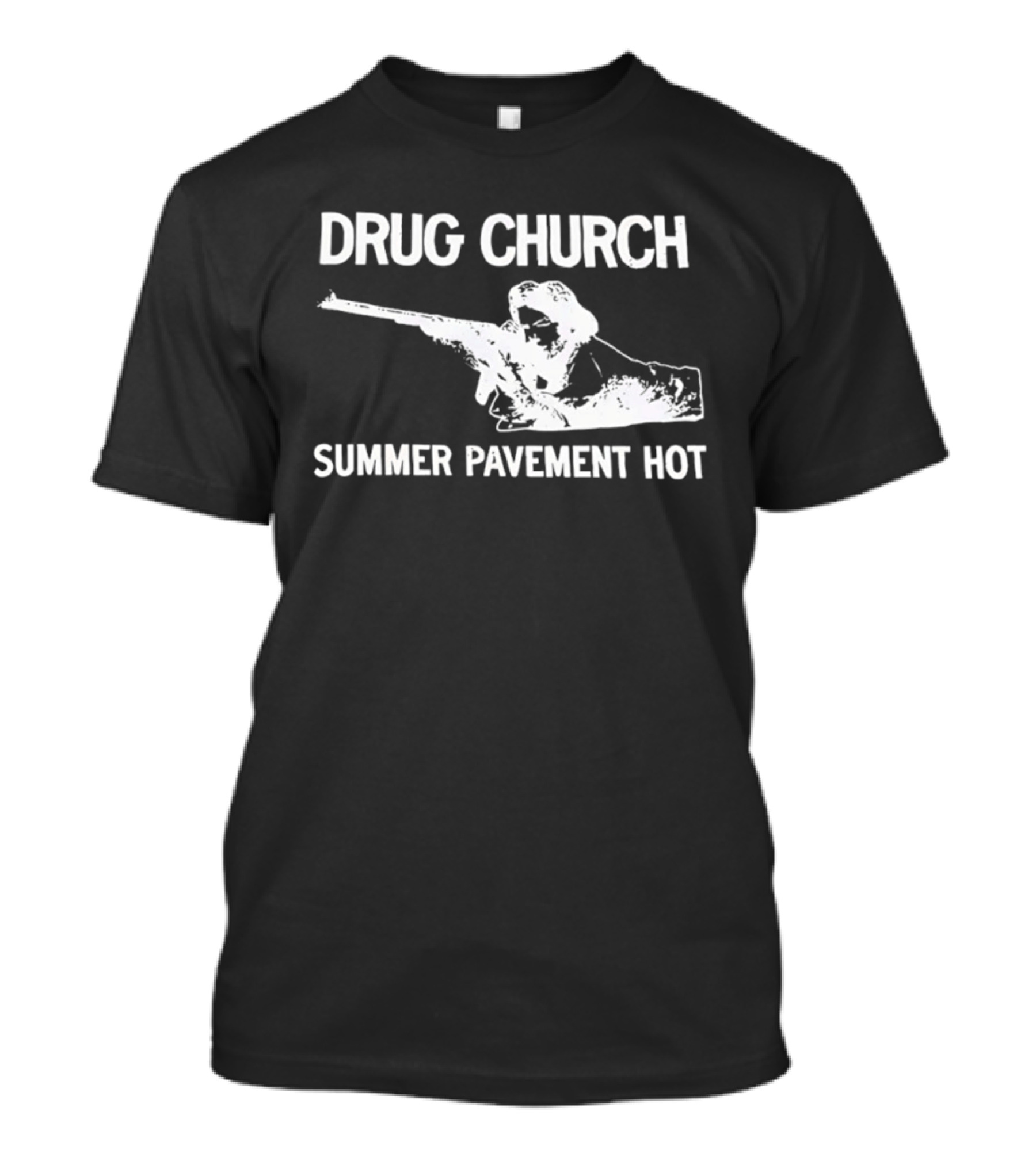 Drug Church Summer Pavement Hot Sniper Hardcore Punk T-Shirt