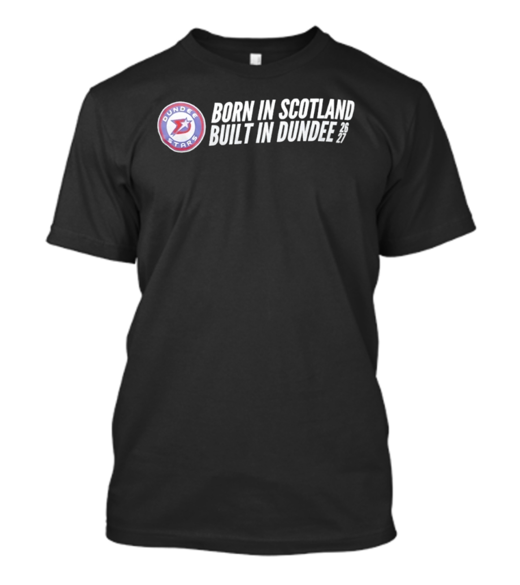 Dundee Stars Born In Scotland Built In Dundee 27 T-Shirt