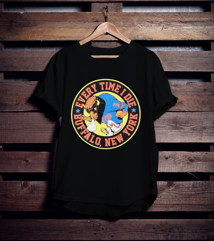 Every Time I Die Buffalo New York Football Buffalo Player T-Shirt