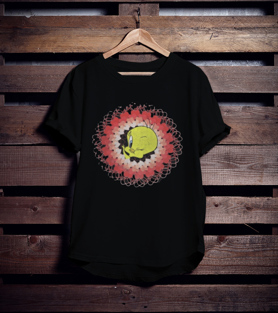 Wyco Store 1996 Tweety Bird Warner Brothers Crochet T-Shirt