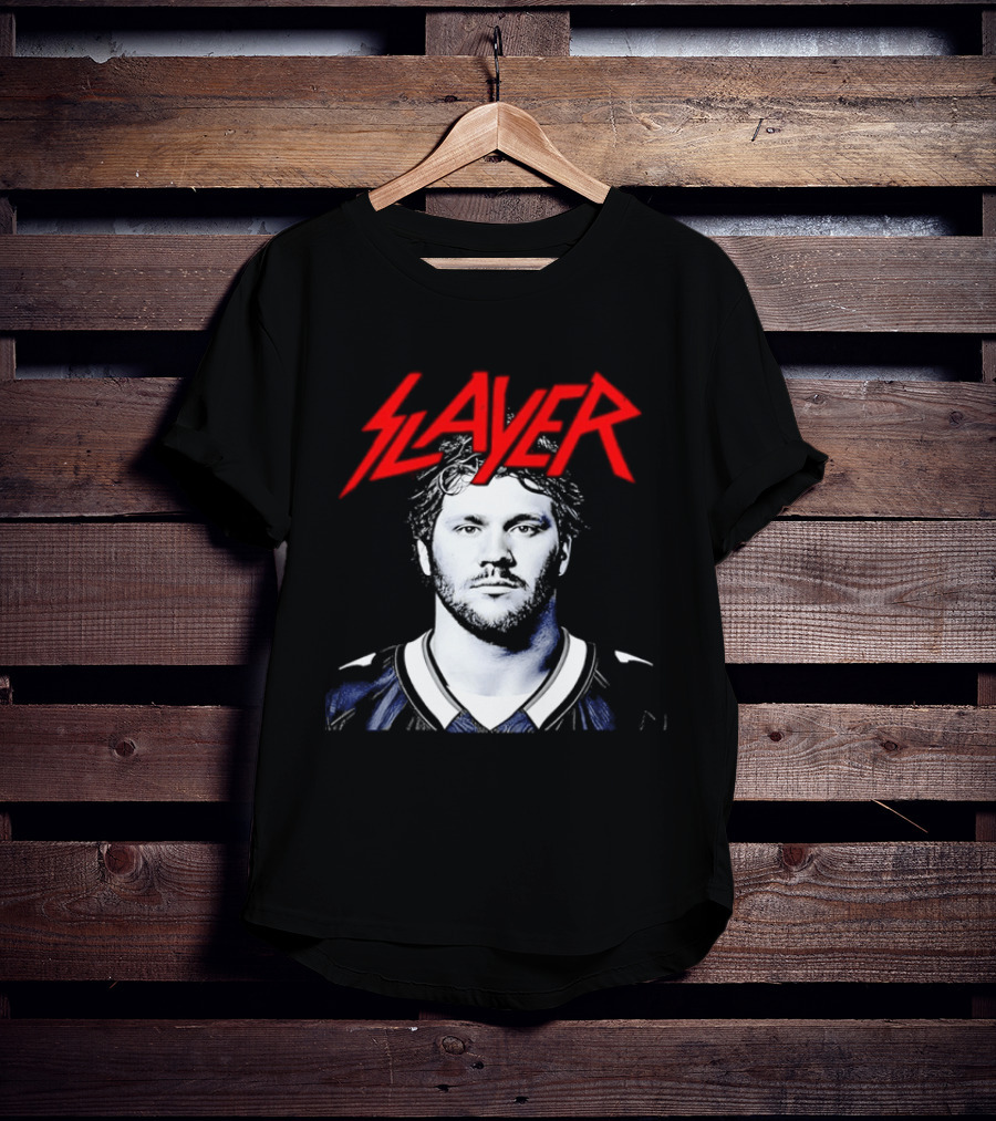 Josh Allen Slayer Buffalo Bills Fan Merchandise T-Shirt