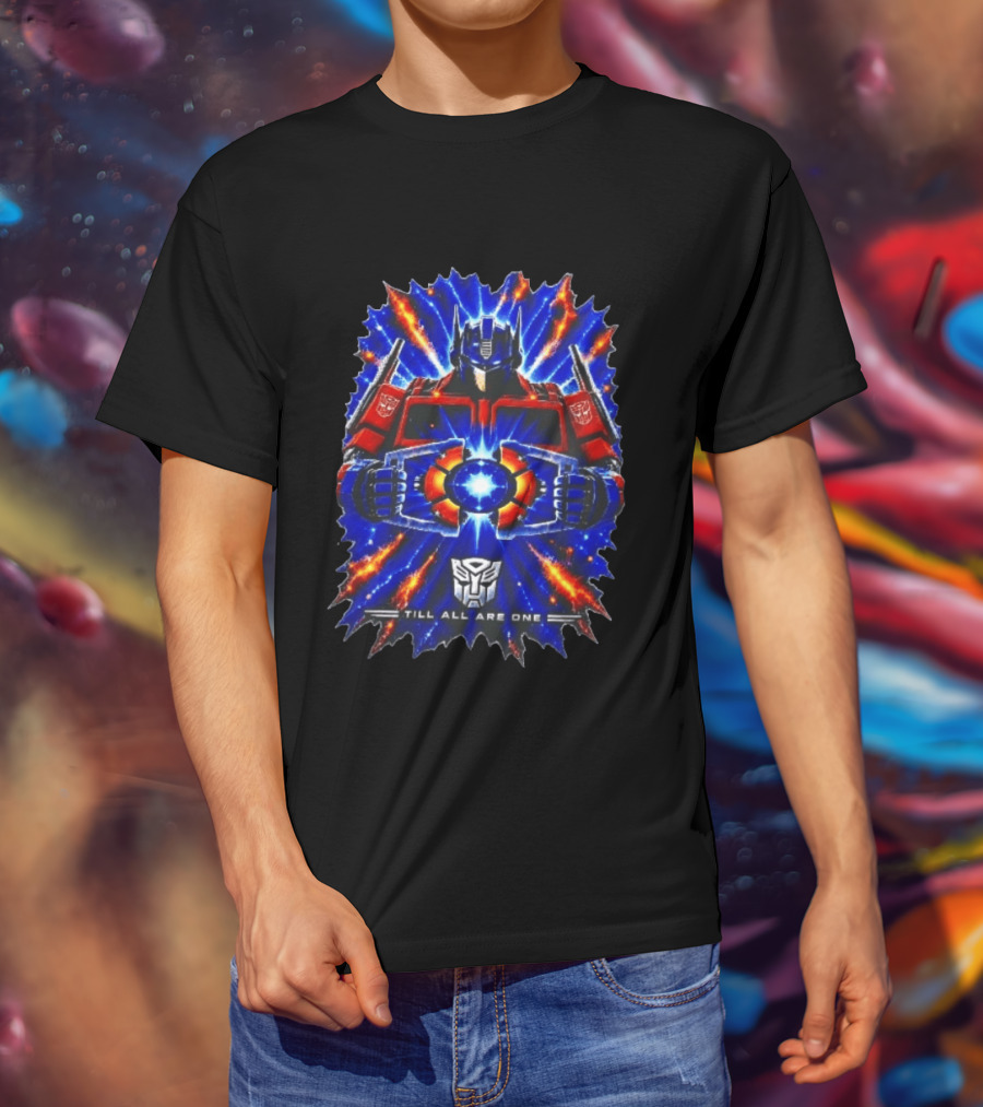 Transformers Optimus Prime Matrix Of Leadership Till All Are One Autobots T-Shirt