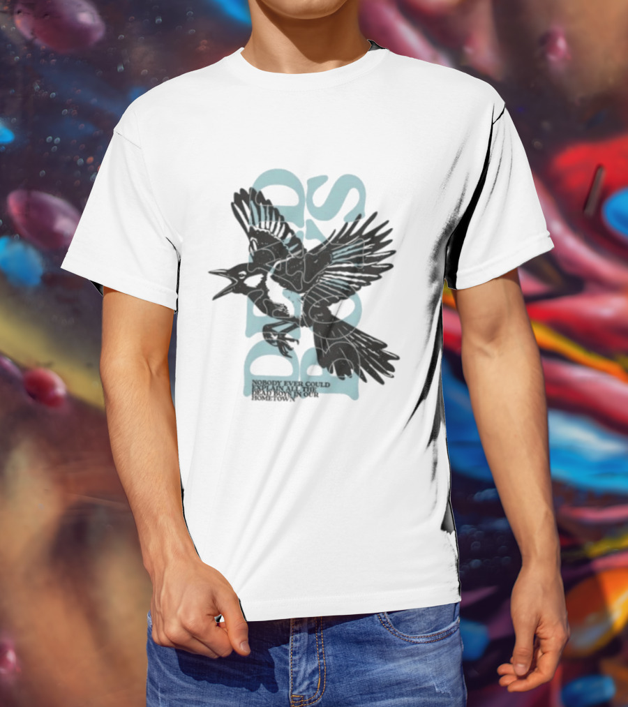 Dead Boys Nobody Ever Could Explain All The Dead Boys In Our Hometown Crow T-Shirt