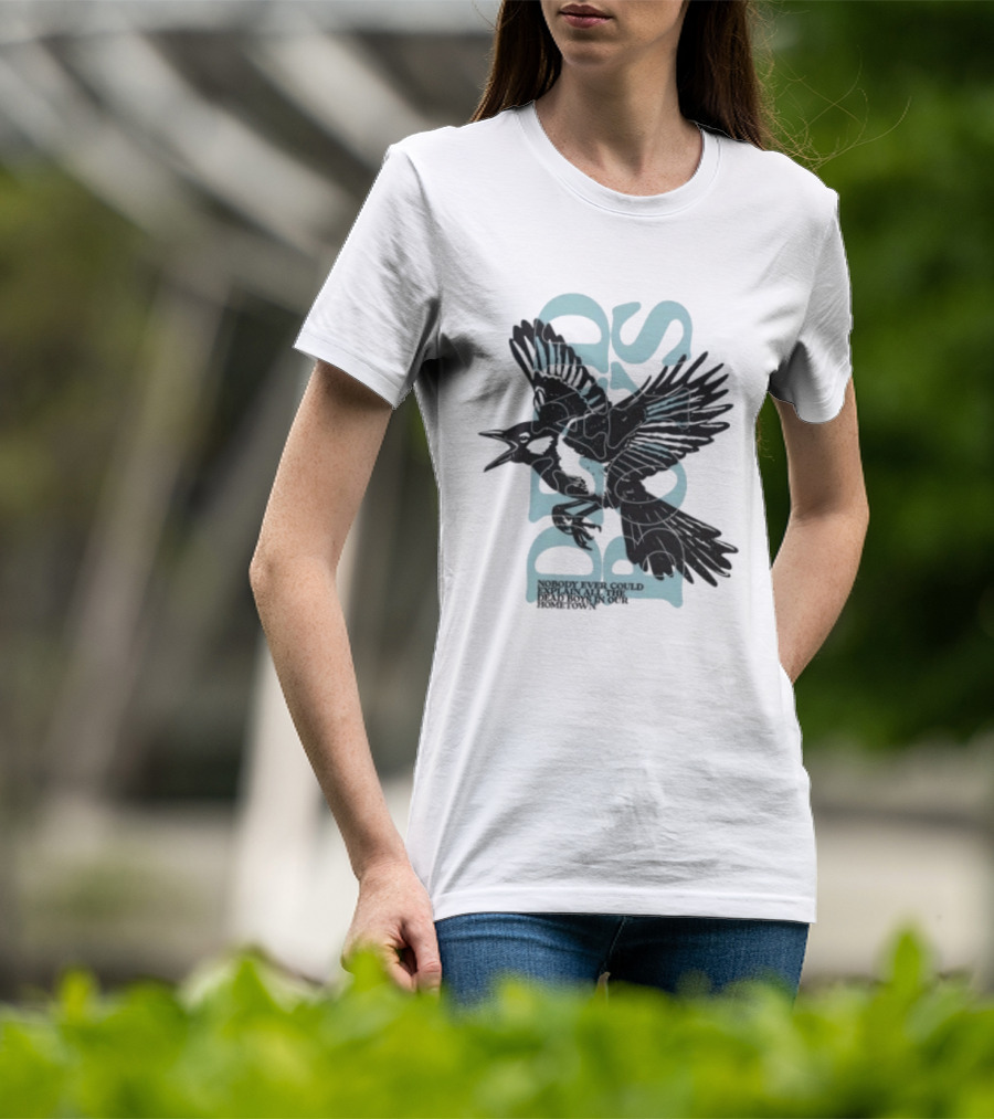 Dead Boys Nobody Ever Could Explain All The Dead Boys In Our Hometown Crow T-Shirt