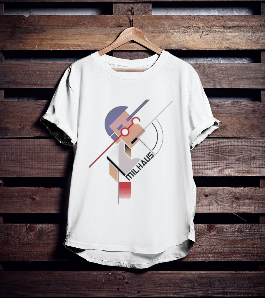 Everything's Coming Up Milhaus Milhouse Van Houten Abstract Geometric T-Shirt