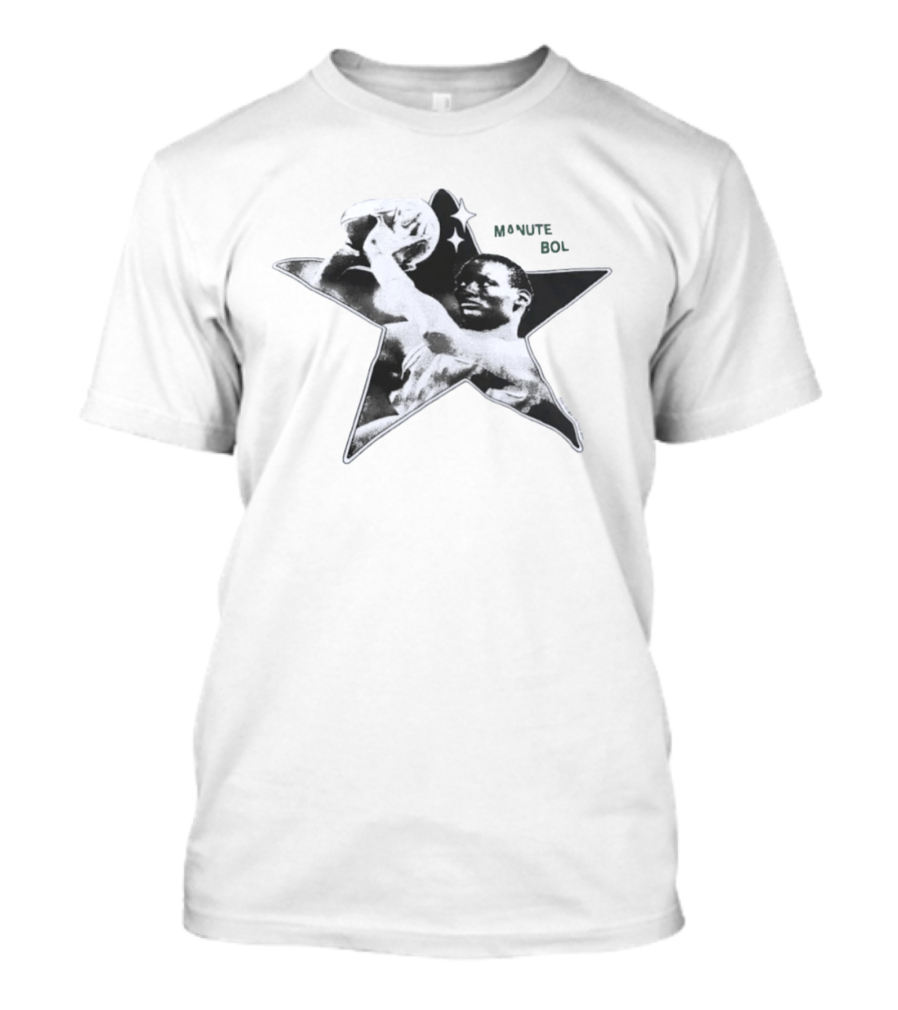 Manute Bol NBA Basketball Star Full Court Press T-Shirt