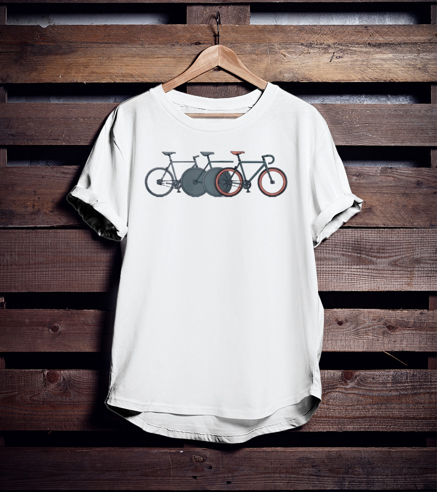 Oldest The Test Model Bicycle Evolution Cycling History T-Shirt