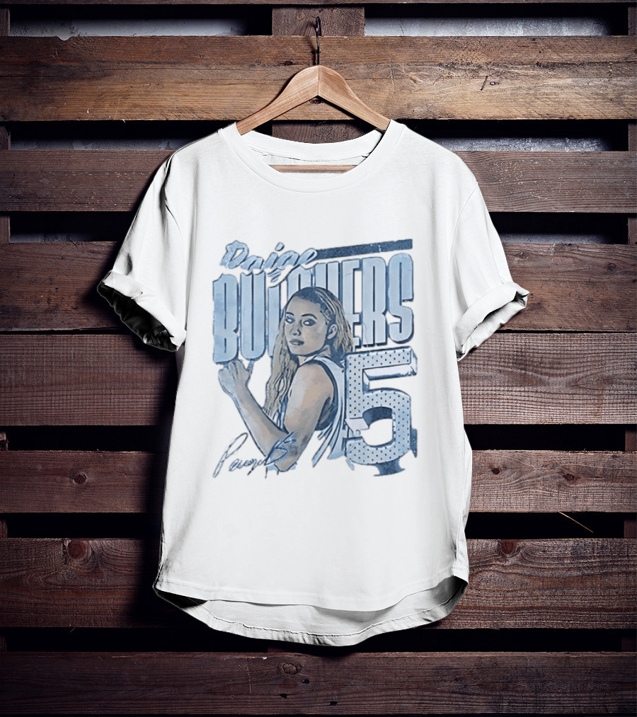 Paige Bueckers 5 Dallas Wings Basketball WNBA T-Shirt