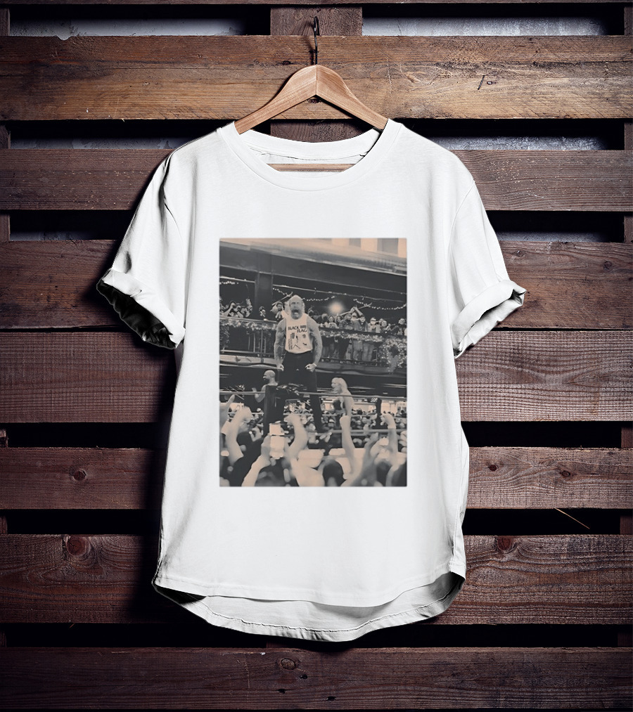 The Butcher Andy Williams Black Flag At TID The Season Photo Wrestling Event T-Shirt