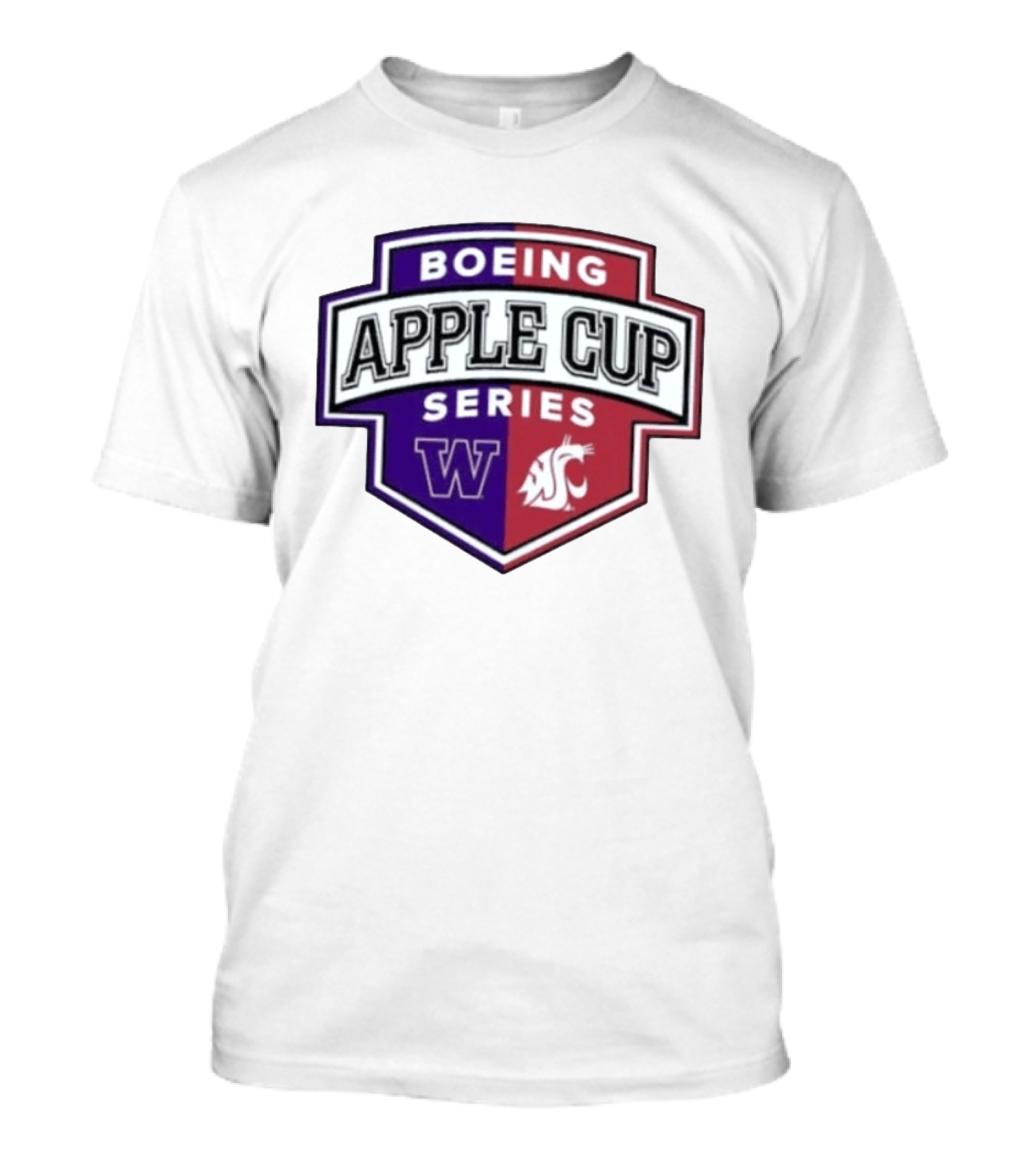 Boeing Apple Cup Series Washington Huskies W Vs Washington State Cougars T-Shirt
