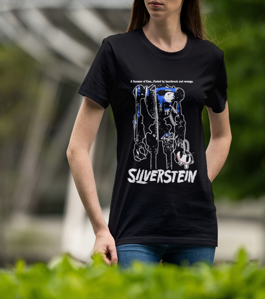 Silverstein A Summer Of Emo Fueled By Heartbreak And Revenge Robot T-Shirt