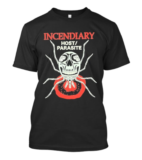 Incendiary Host Parasite Spider Skull Halloween T-Shirt
