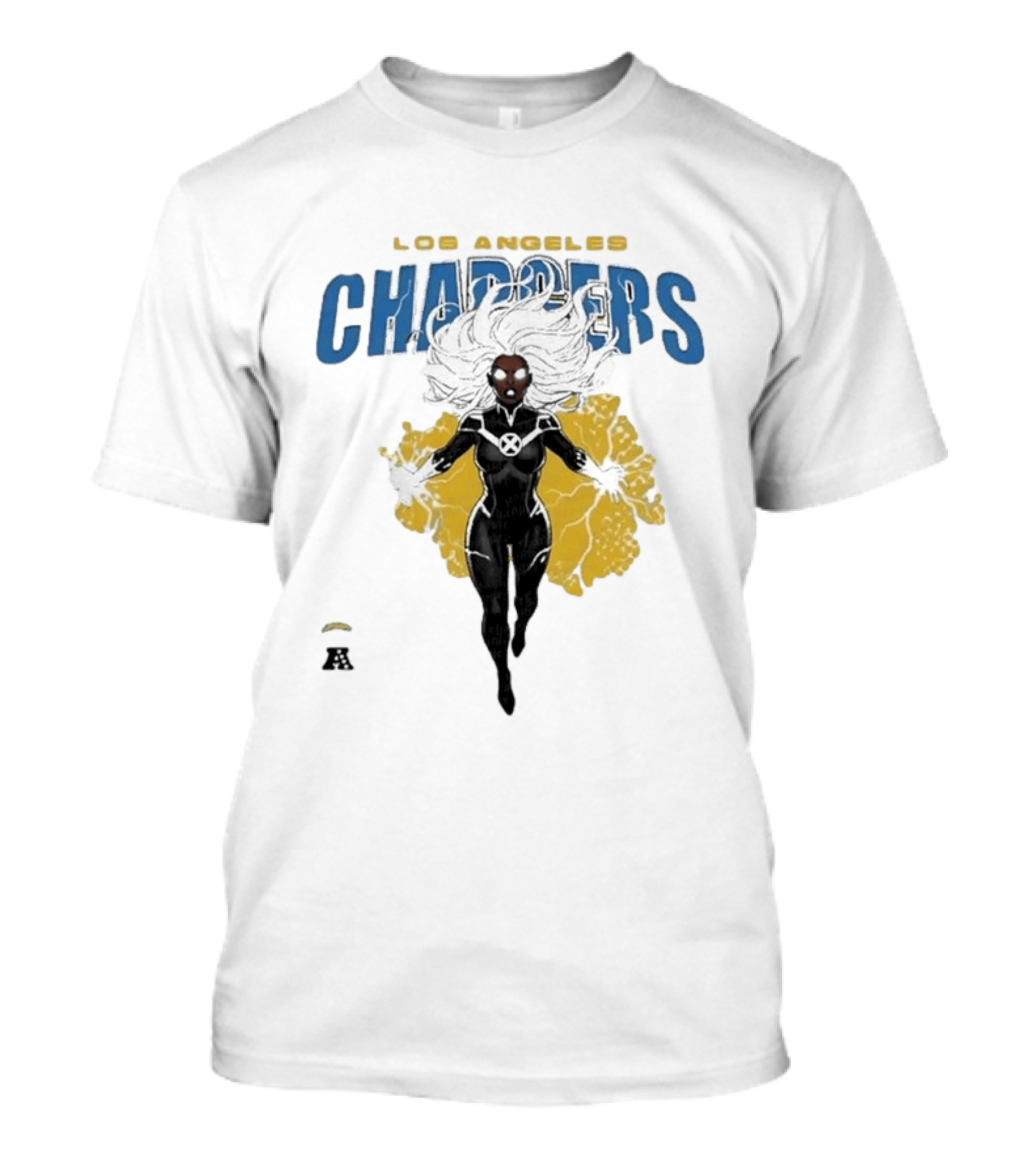 Los Angeles Chargers Storm X Men Marvel T-Shirt
