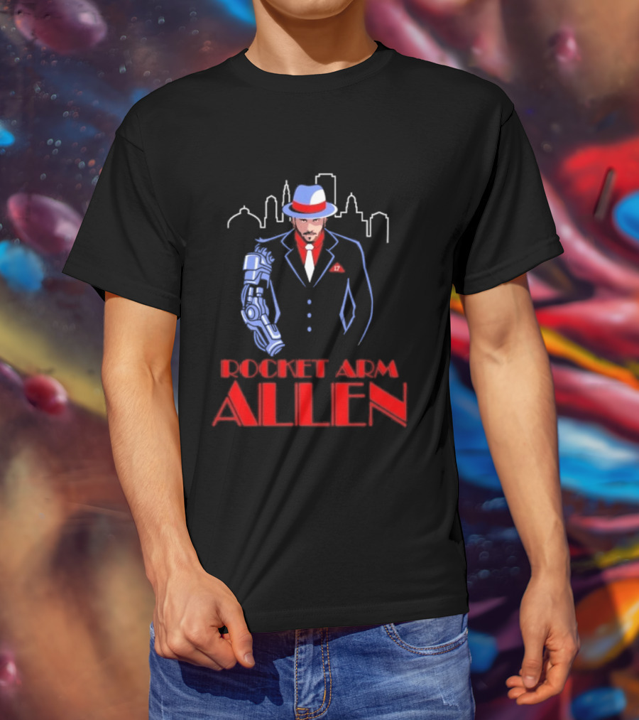Josh Allen Rocket Arm Allen Buffalo Bills T-Shirt