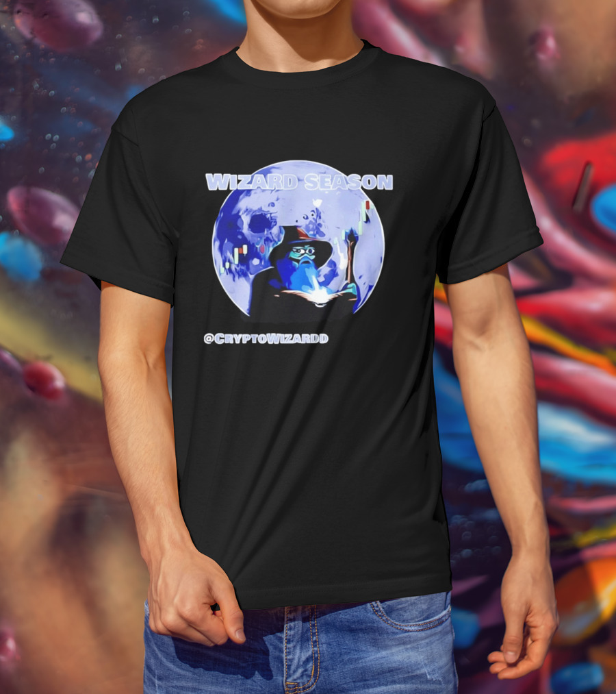 Wizard Season Crypto Trading Bitcoin Wizardry Trend @CryptoWizardd T-Shirt