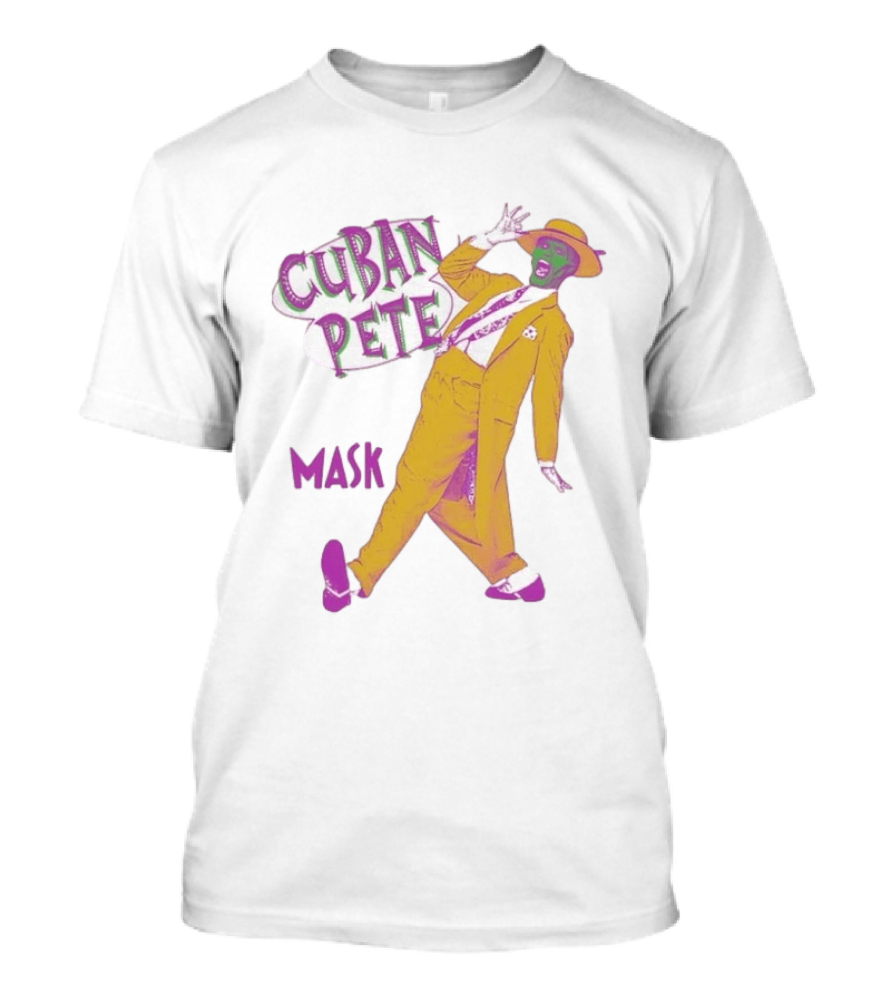 Cuban Pete The Mask Iconic Yellow Suit Dance Pose T-Shirt