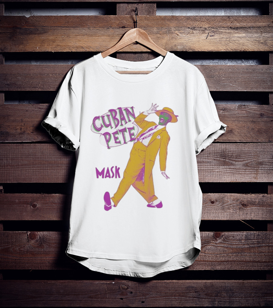 Cuban Pete The Mask Iconic Yellow Suit Dance Pose T-Shirt