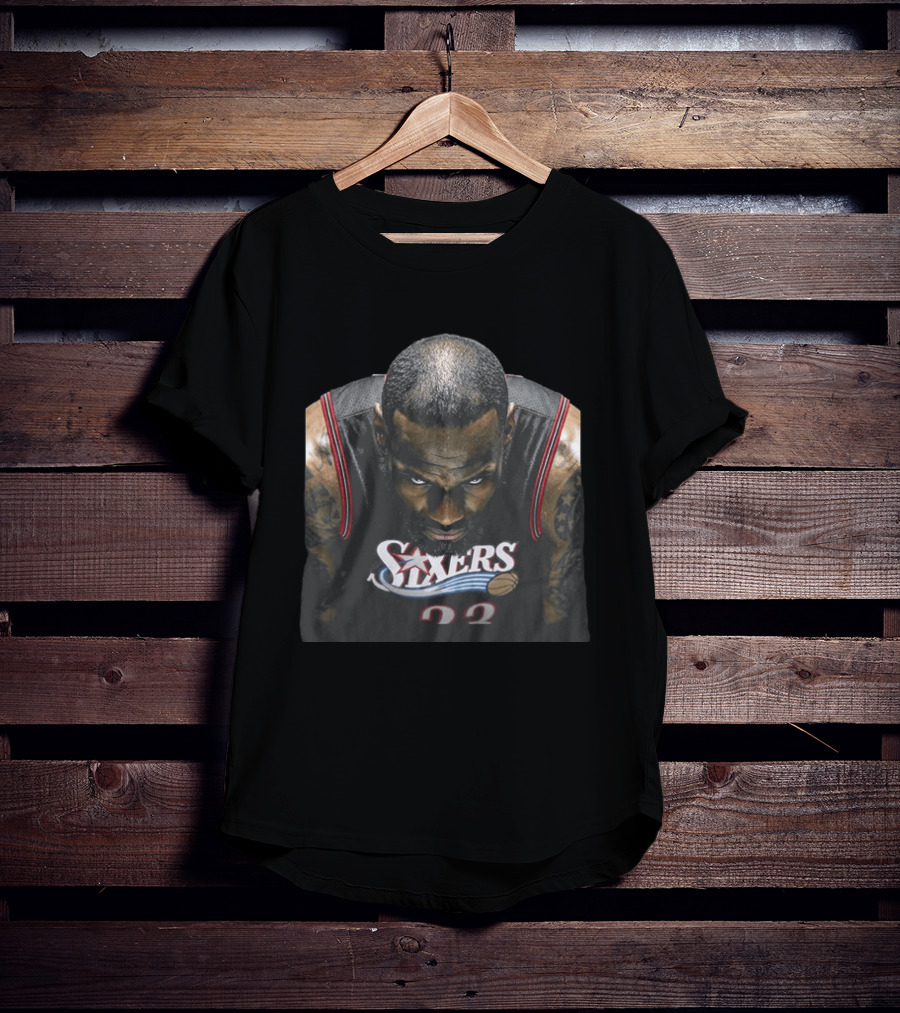 Lebron James Sixers Jersey Parody The League's Oldest Problem T-Shirt