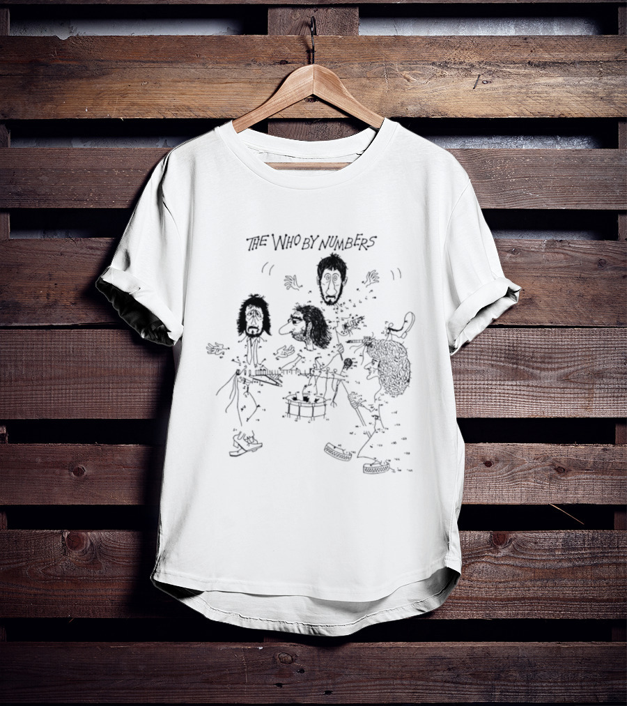 The Who By Numbers Band Members Connect The Dots T-Shirt