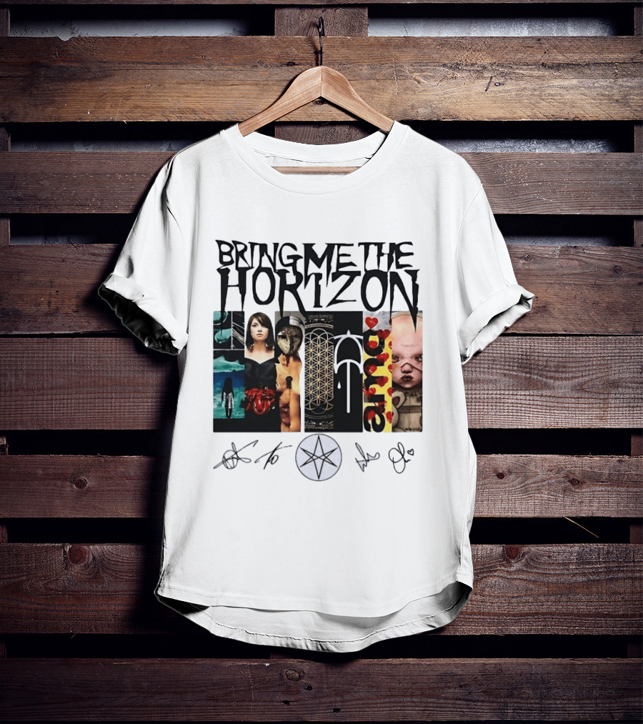 Bring Me The Horizon BMTH Amo Album Art Collage T-Shirt