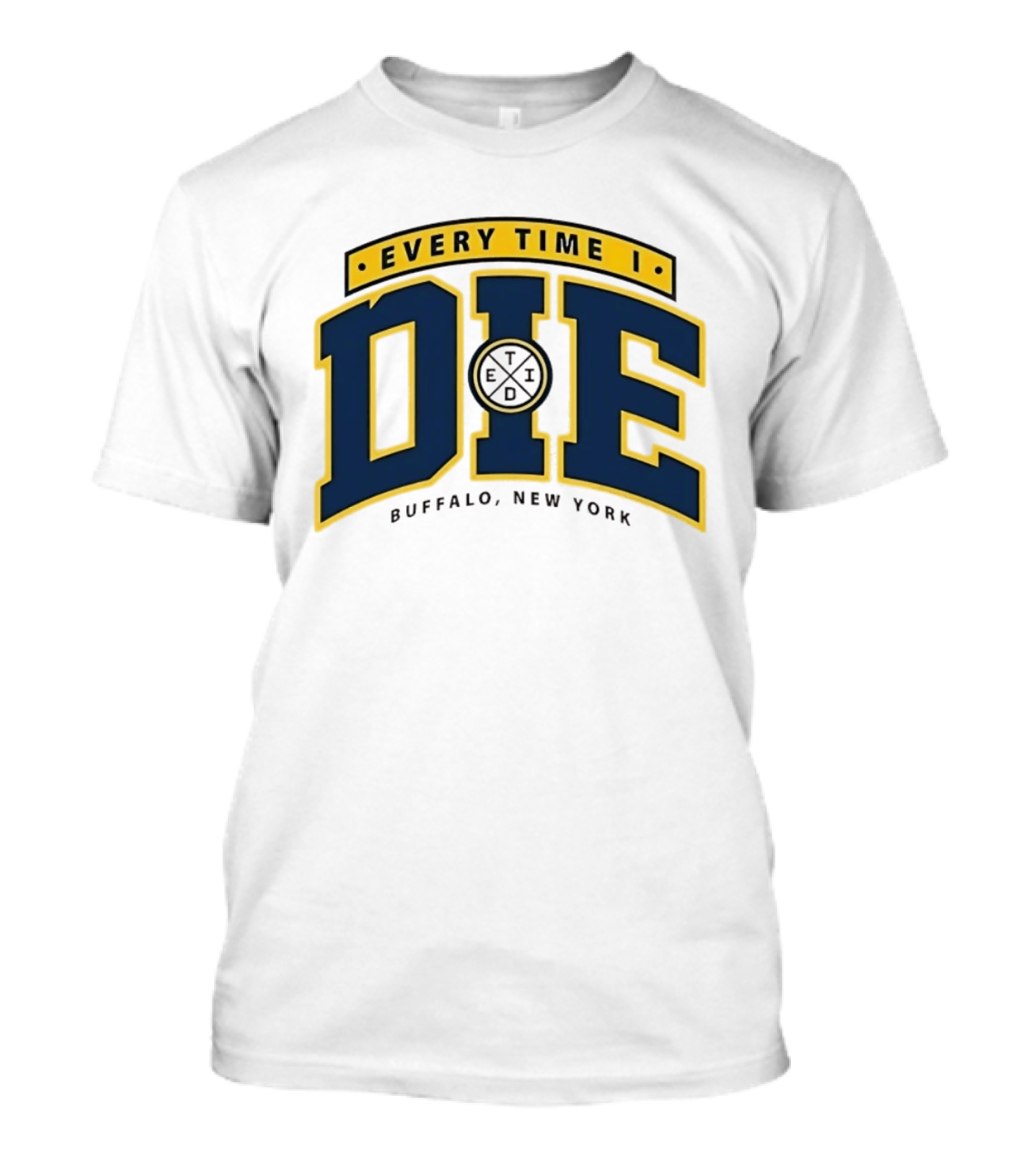Every Time I Die Buffalo New York ETID DIE Hardcore Band T-Shirt
