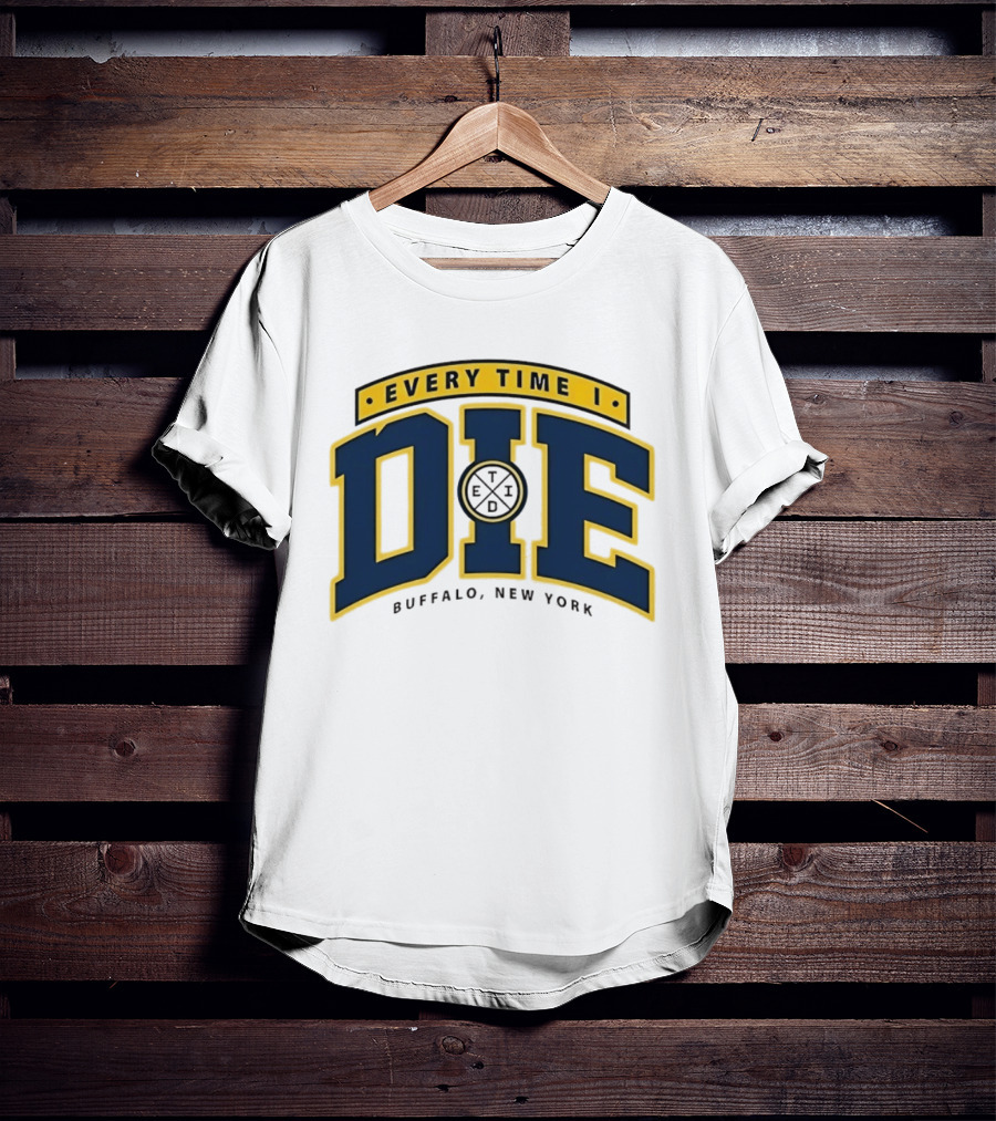 Every Time I Die Buffalo New York ETID DIE Hardcore Band T-Shirt