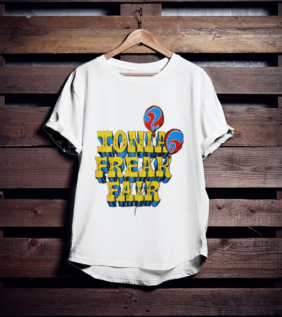 Ionia Freak Fair Colorful Balloon T-Shirt
