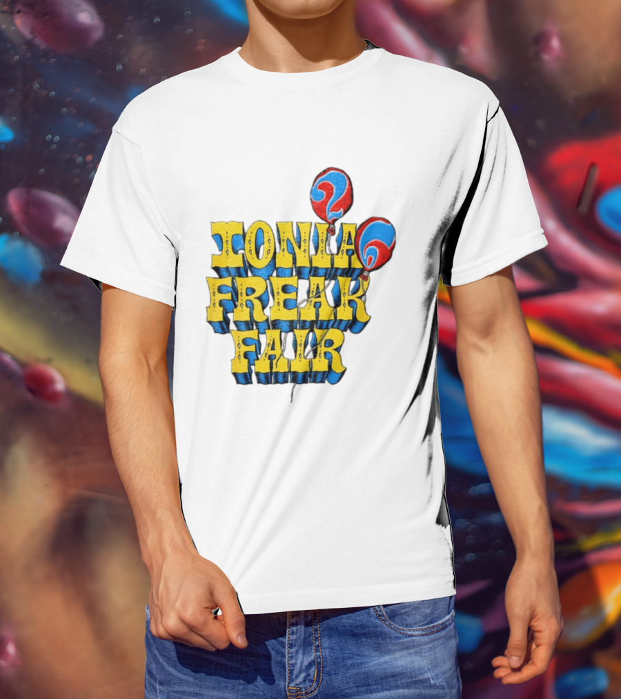 Ionia Freak Fair Colorful Balloon T-Shirt