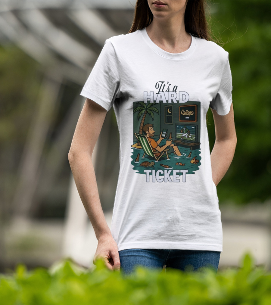 Hard Ticket College Experience SGPN Lifestyle Sports Fan Scene T-Shirt