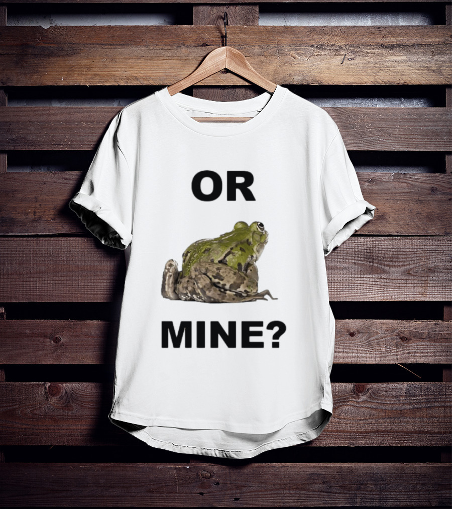Or Mine Frog Amphibian Nature Wildlife T-Shirt