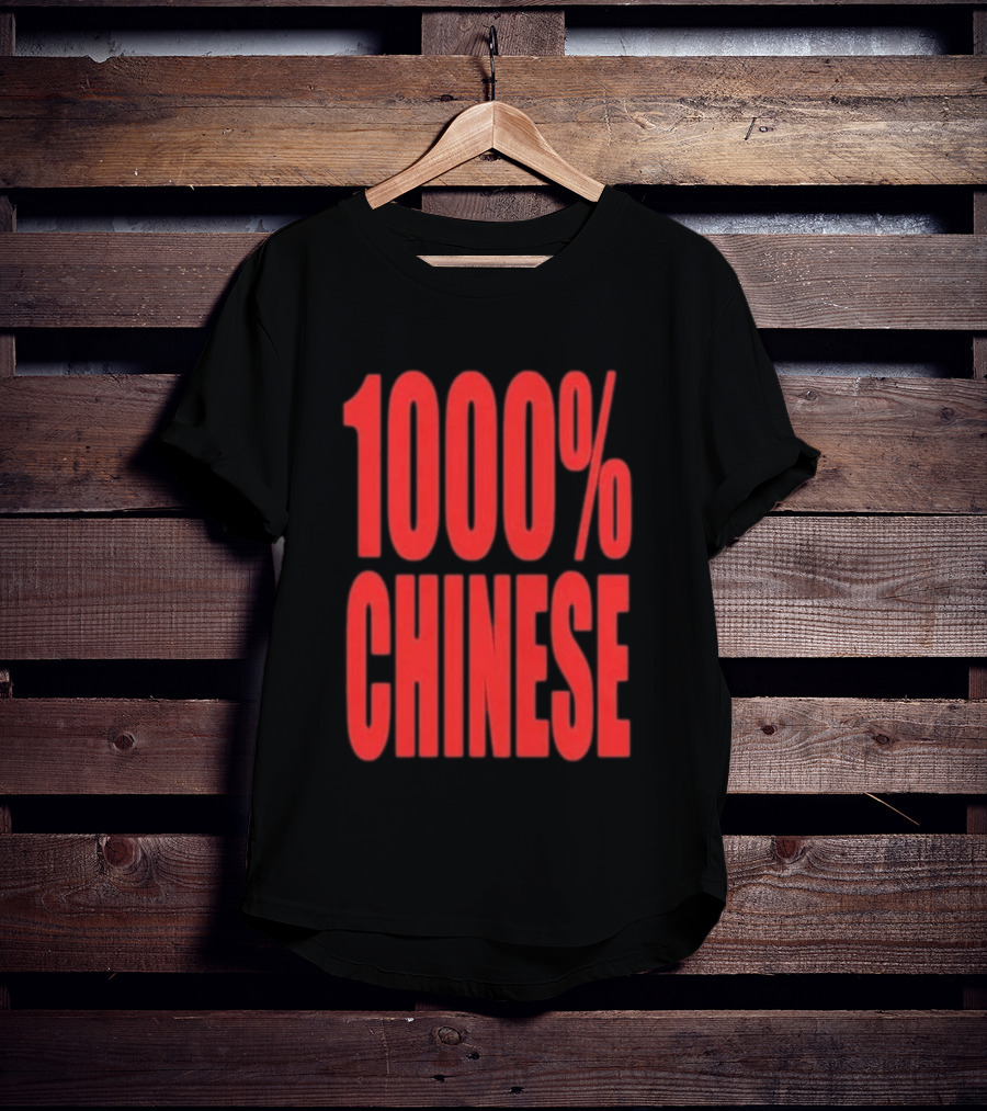 1000% Chinese Heritage Identity Culture T-Shirt
