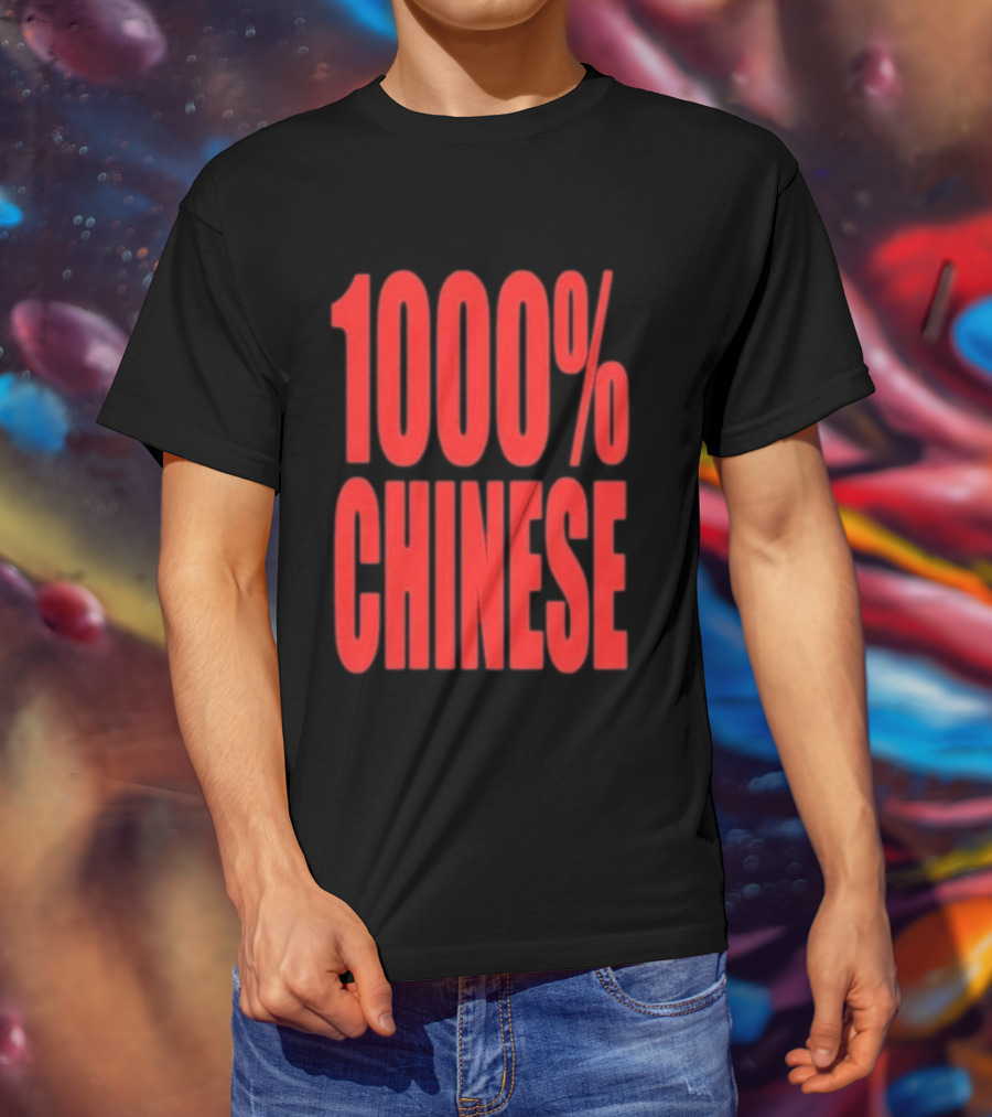 1000% Chinese Heritage Identity Culture T-Shirt