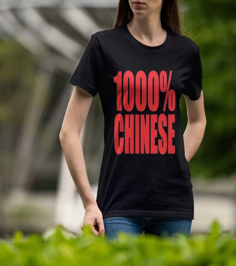 1000% Chinese Heritage Identity Culture T-Shirt