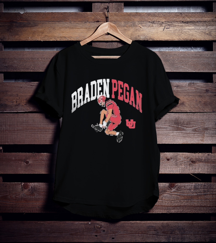 Braden Pegan Utah Utes Football Comic T-Shirt