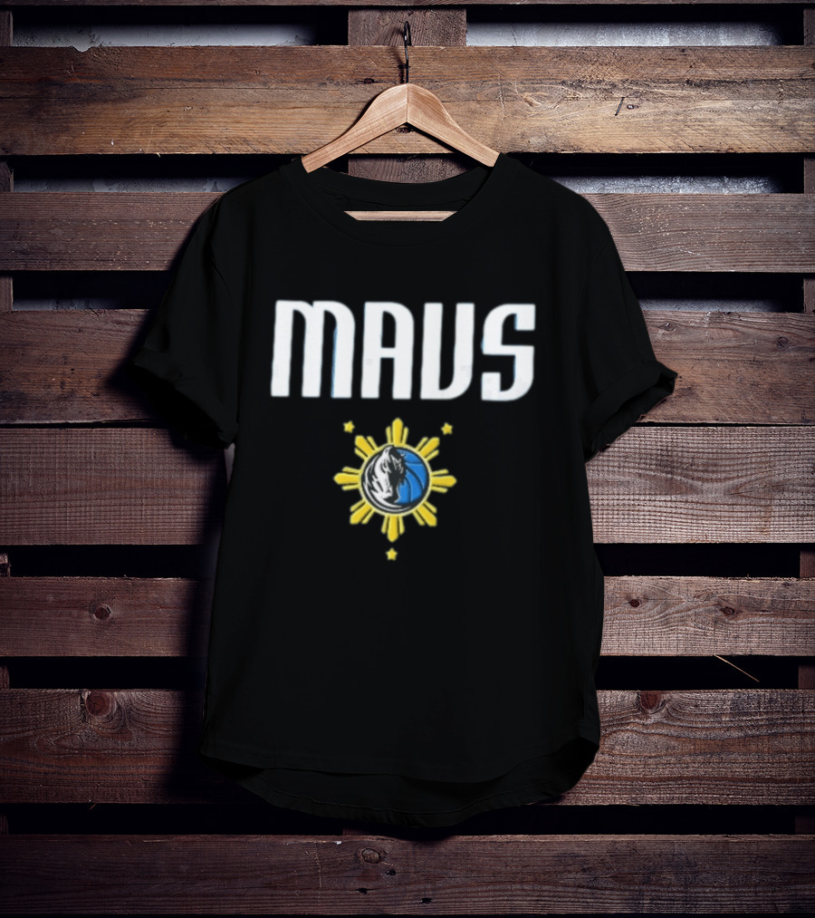 Mavs Horse Head Basketball Philippine Sun Stars Dallas Mavericks NBA T-Shirt