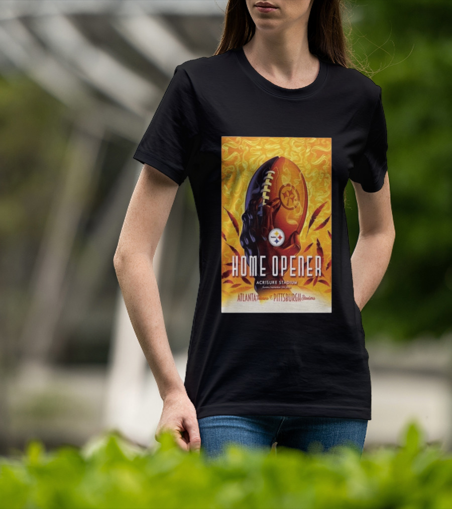Atlanta Falcons Vs Pittsburgh Steelers Home Opener Acrisure Stadium September 13 2026 T-Shirt