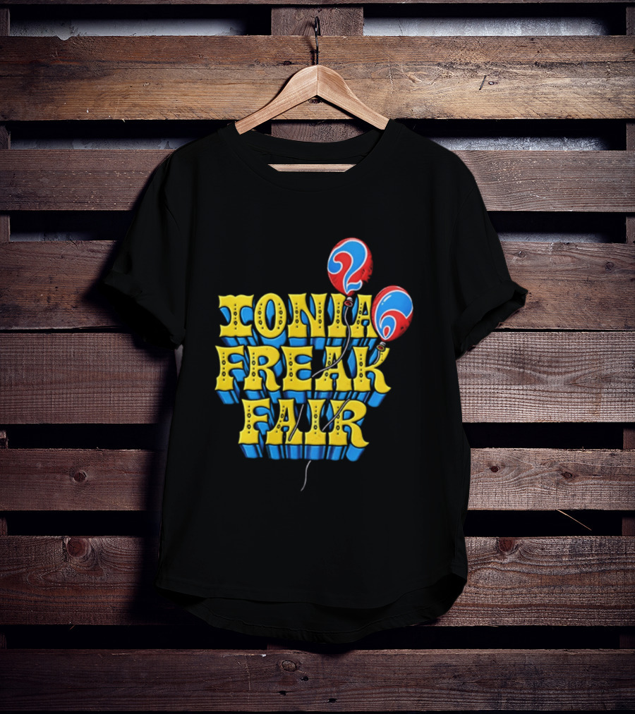 Billy Strings Ionia Freak Fair Music Festival Balloons 2024 T-Shirt