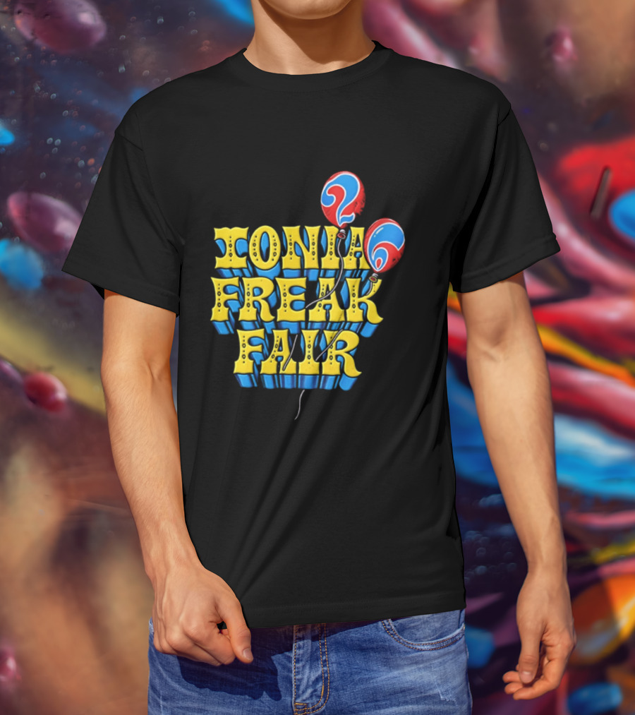 Billy Strings Ionia Freak Fair Music Festival Balloons 2024 T-Shirt