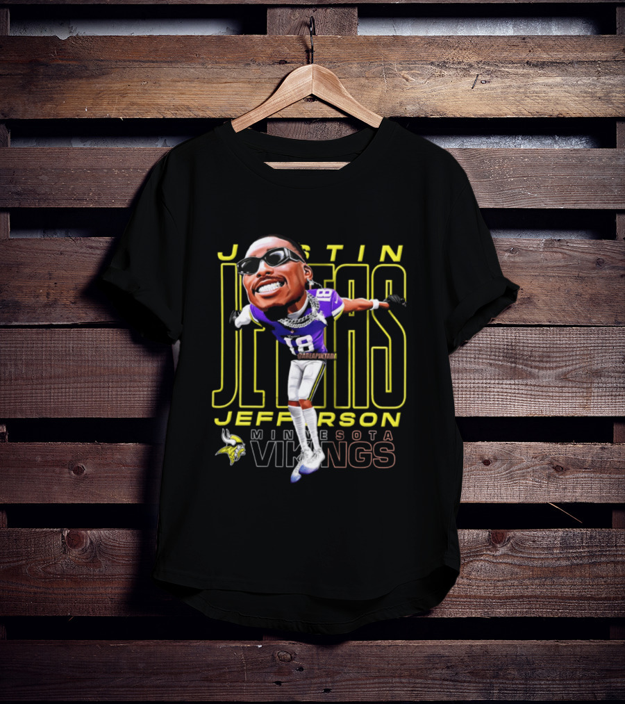 Justin Jefferson Jettas 18 Minnesota Vikings T-Shirt
