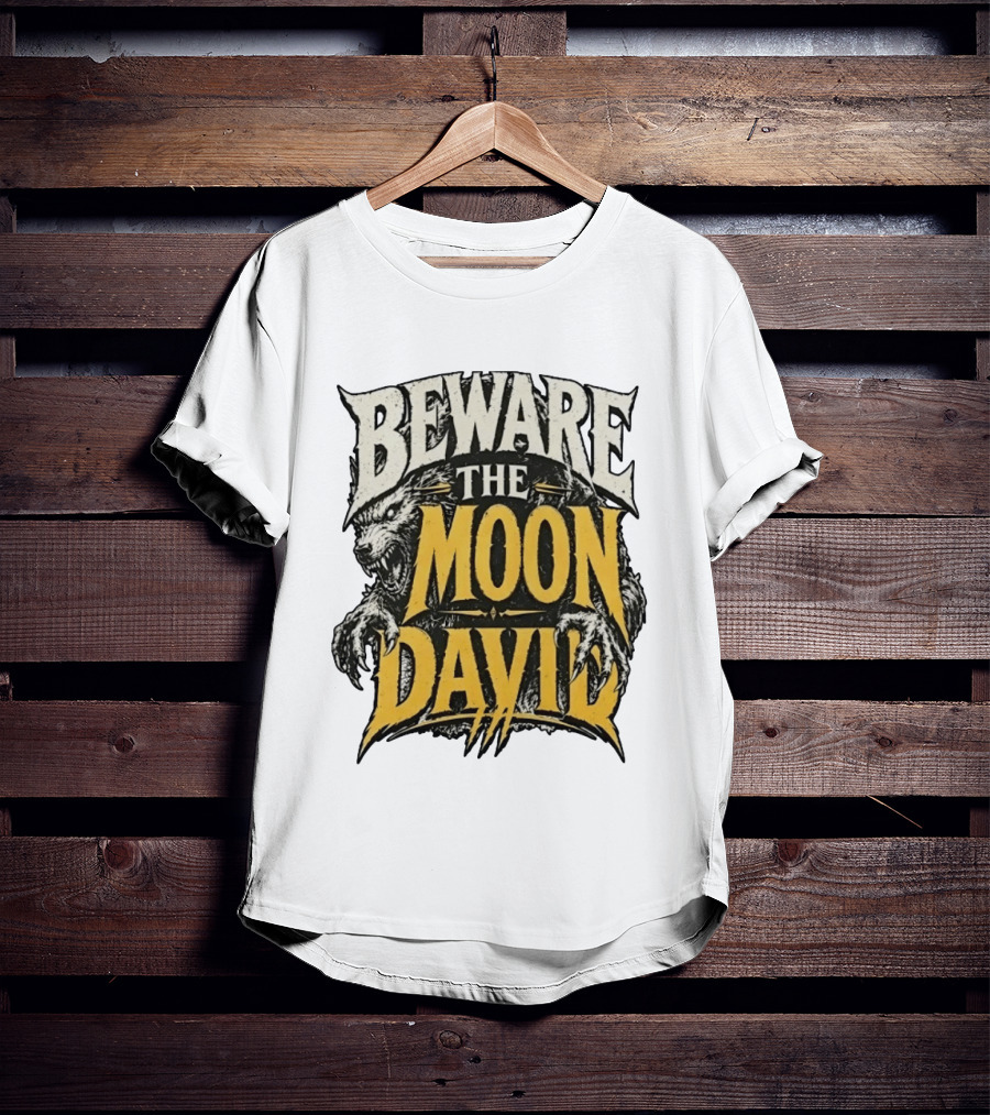 Beware The Moon David An American Werewolf In London Horror T-Shirt