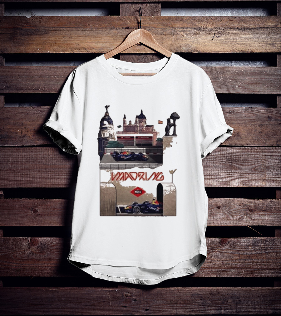 Madrid Madring Metro Formula 1 Spanish Grand Prix 2026 Red Bull Racing T-Shirt