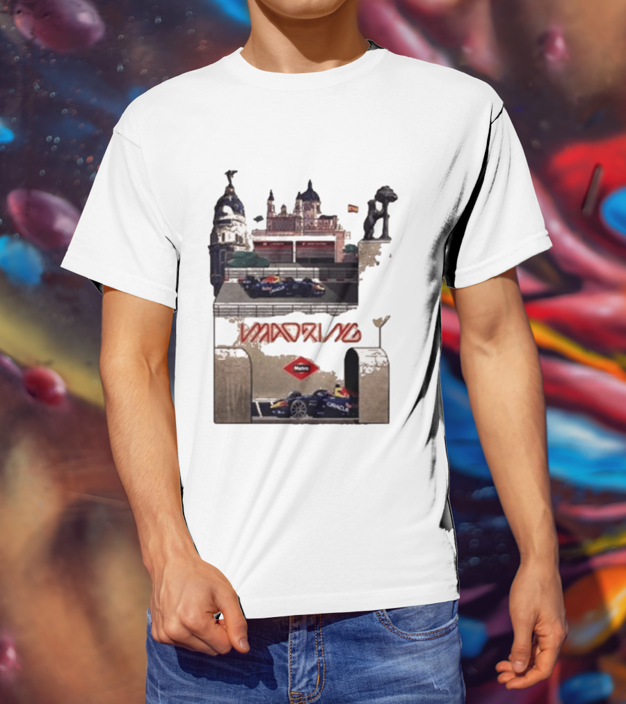 Madrid Madring Metro Formula 1 Spanish Grand Prix 2026 Red Bull Racing T-Shirt