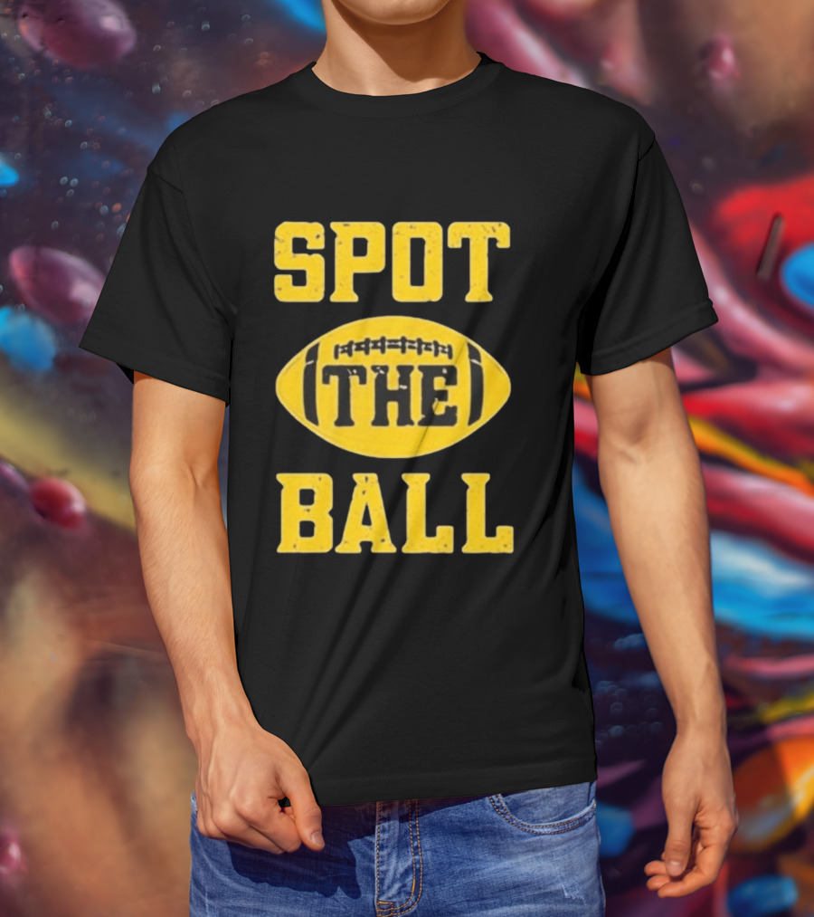 Spot The Ball LSU Football Yellow T-Shirt