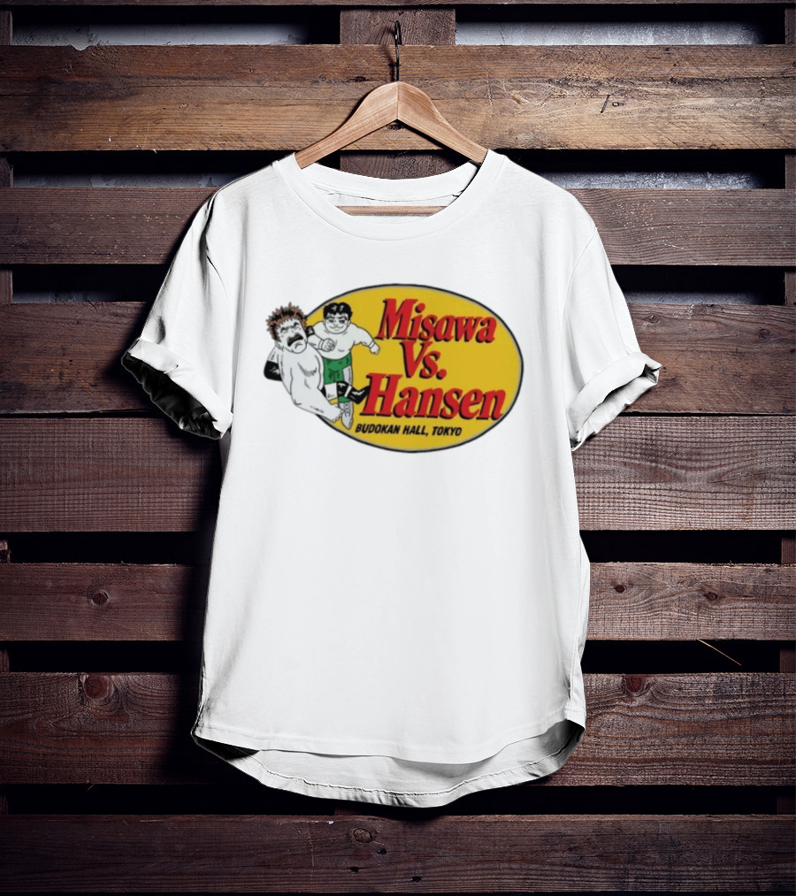Misawa Vs Hansen Budokan Hall Tokyo T-Shirt