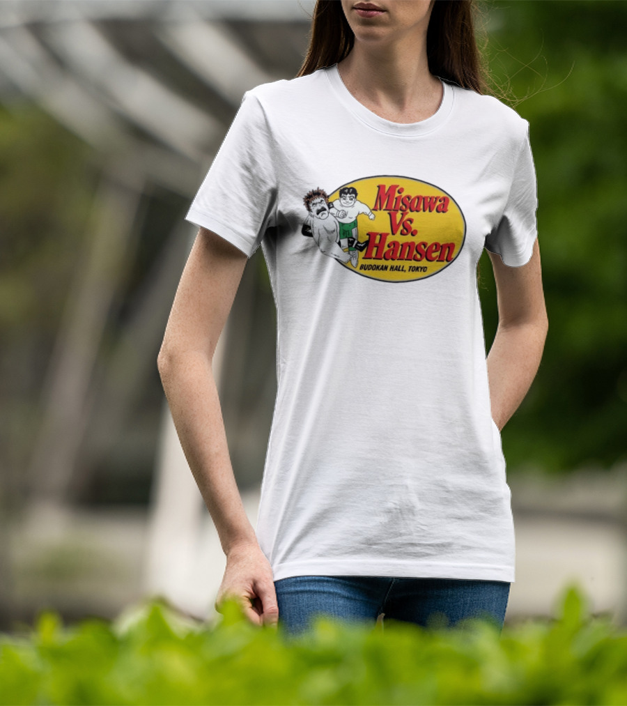 Misawa Vs Hansen Budokan Hall Tokyo T-Shirt