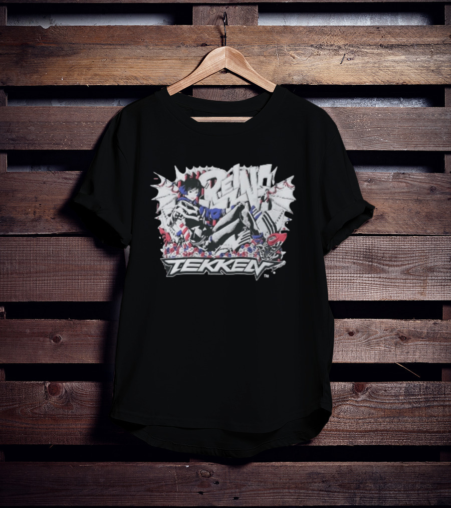 Tekken Reina Anime Style Among Roses T-Shirt